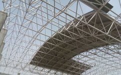 青海鋼網架造型